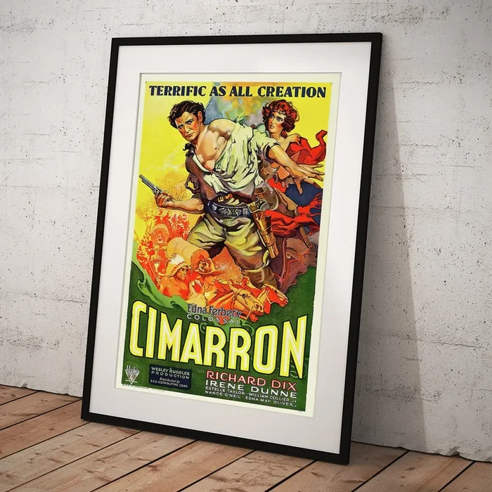 ”Cimarron”, 1931 – art by Frederick Madan Art Print