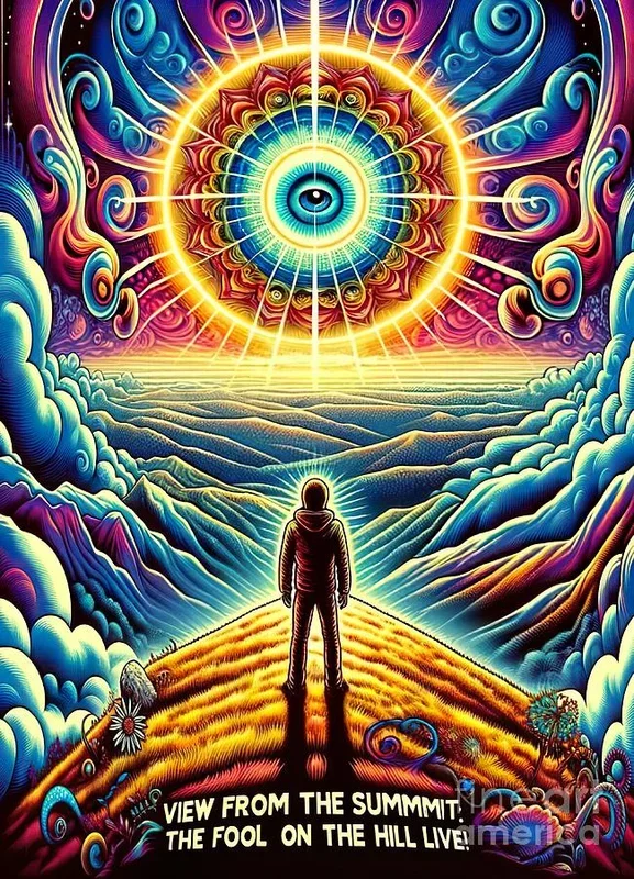 ”Fool on the Hill” music poster