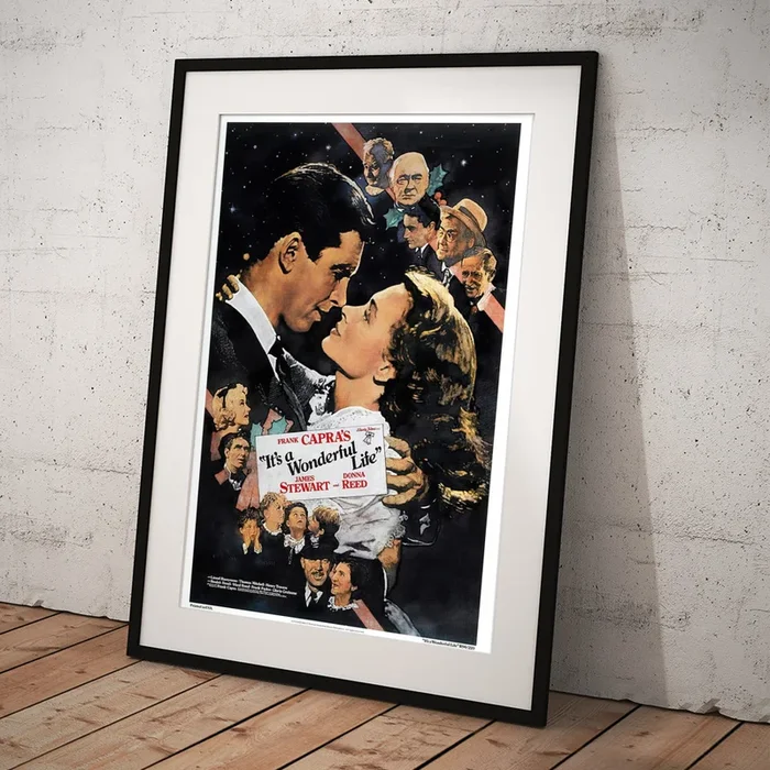 ”It’s a Wonderful Life”, 1946 Art Print