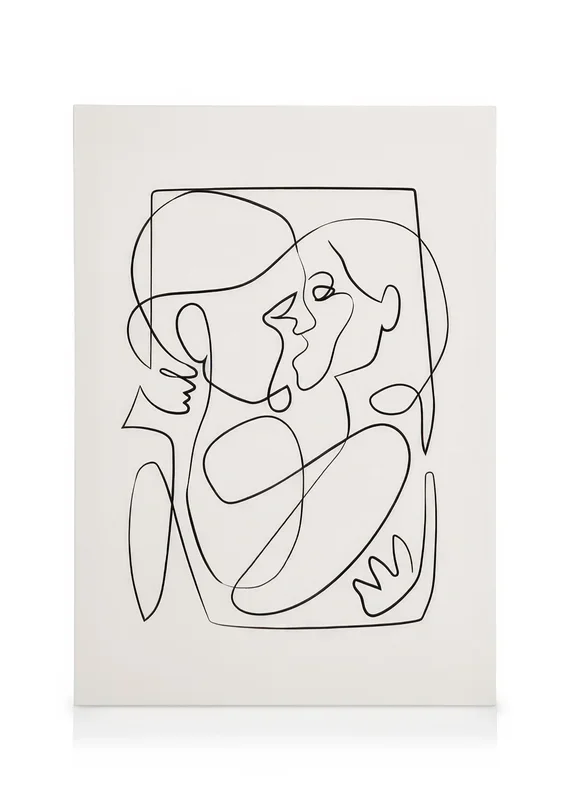 Abstract Figures No2 Canvas print