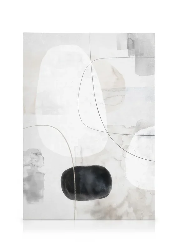 Abstract Watercolor Touch No1 Canvas print