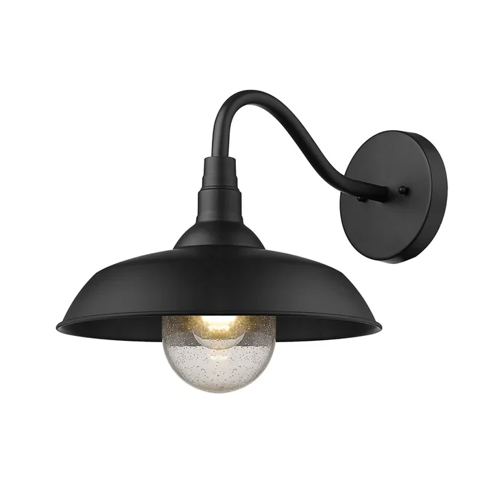 Acclaim Lighting – 1742BK – One Light Wall Sconce – Burry – Matte Black