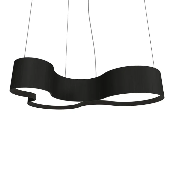 Accord Lighting – 1216LED.46 – LED Pendant – Organic – Organic Black – 1216LED46