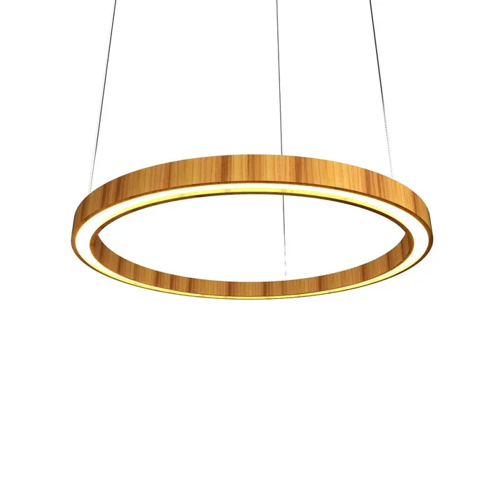 Accord Lighting – 1432LED.12 – LED Pendant – Frame – Teak