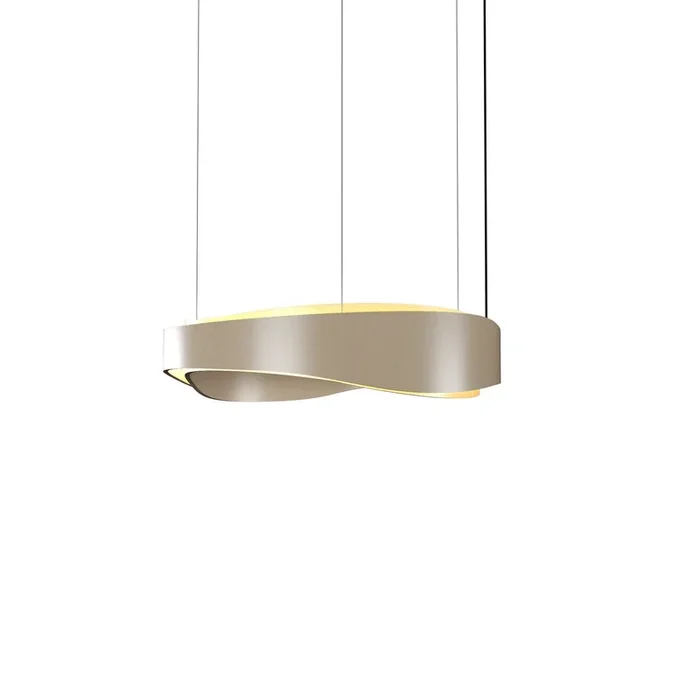 Accord Lighting – 1467LED.48 – LED Pendant – Horizon – Organic Cappuccino – 1467LED48