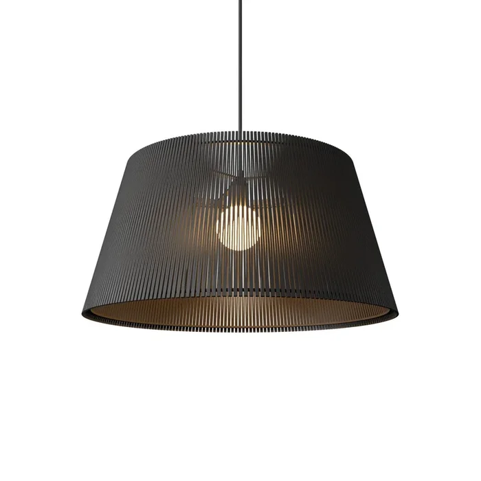 Accord Lighting – 1488.50 – One Light Pendant – Living Hinges – Organic Grey – 148850