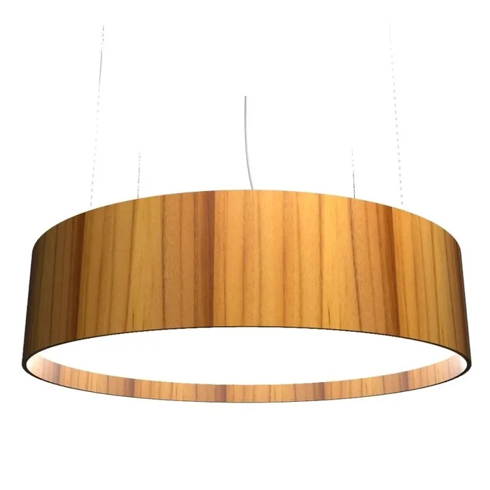 Accord Lighting – 205LED.12 – LED Pendant – Cylindrical – Teak