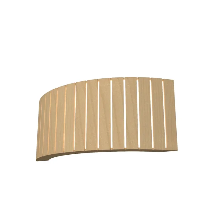 Accord Lighting – 4039.34 – Two Light Wall Lamp – Slatted – Maple