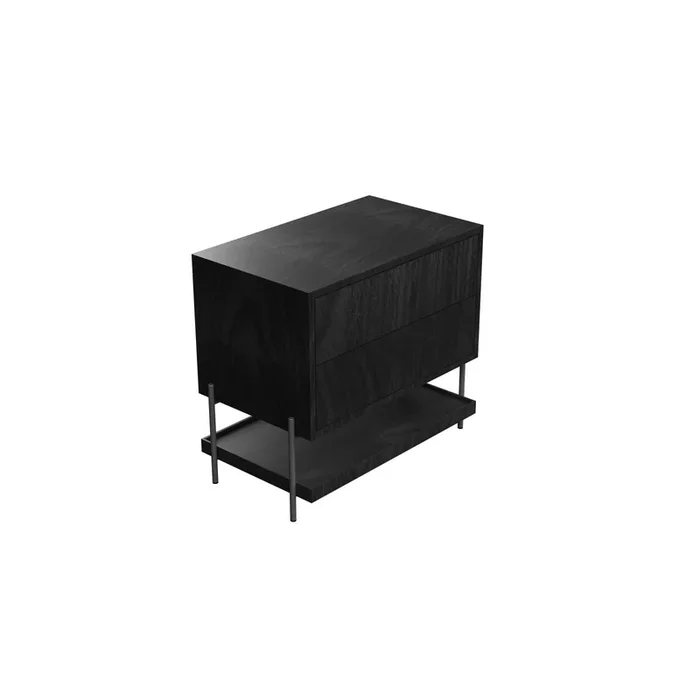 Accord Lighting – F1028.44 – Bedside Table – Clean – Charcoal