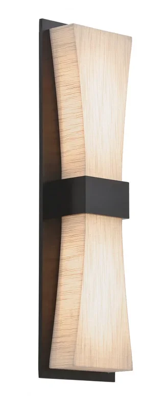 AFX Lighting – ADS051914LAJUDES-JT – LED Wall Sconce – Aberdeen – Espresso