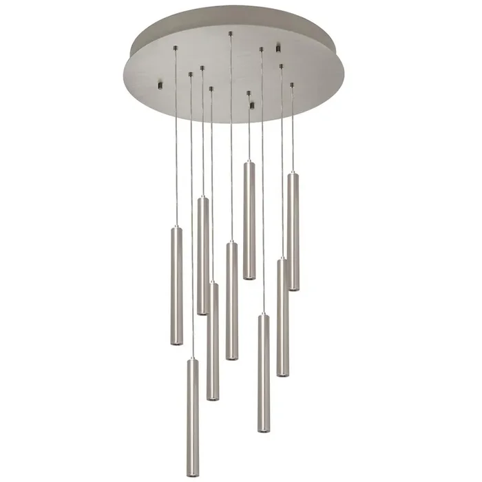 AFX Lighting – ELIP01L30UDSNRND9 – LED Pendant – Eli – Satin Nickel