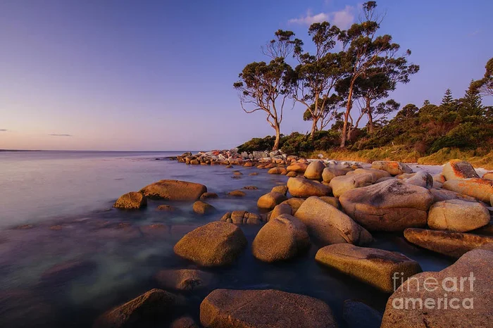 Binalong Bay Sunset in Tasmania Australia #2
