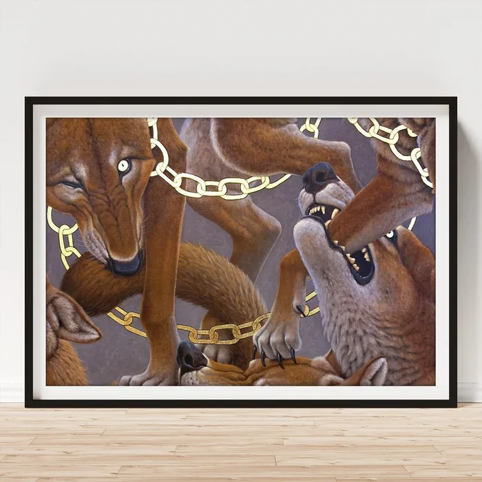 Chains Art Print