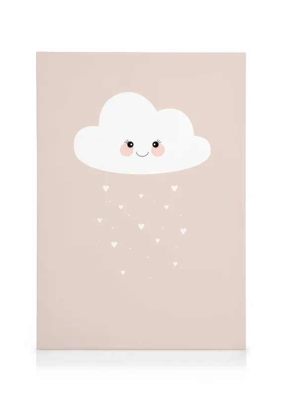 Cloud Pink, Canvas print