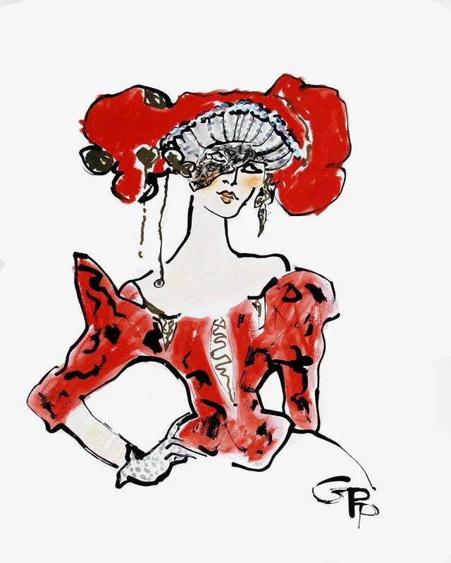 Divine Christian Lacroix – Gladys Perint Palmer by Tiger Flower Studio