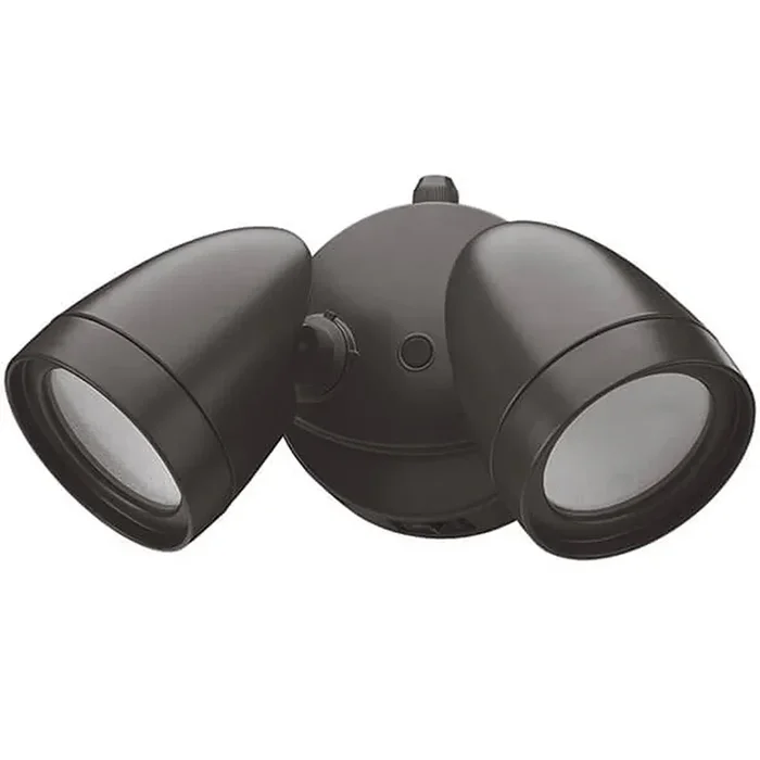 ETI SC-2HD-2400LM-8-40K-SV-BZ 28W Bronze 2400Lm 4000K Double Head Security Light With Lumen Boost (51405143)