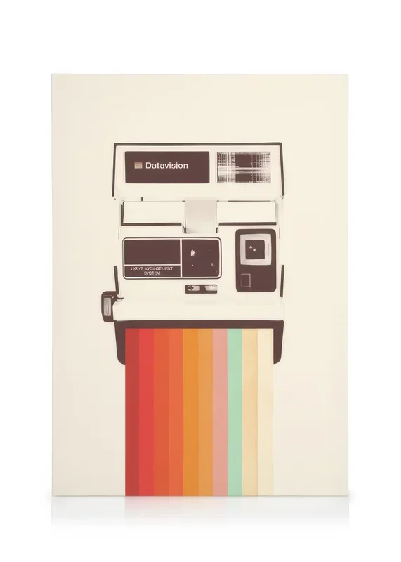 Florent Bodart – Instant Camera Rainbow Canvas print
