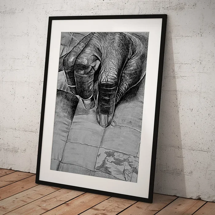 Grandma’s Hands Art Print