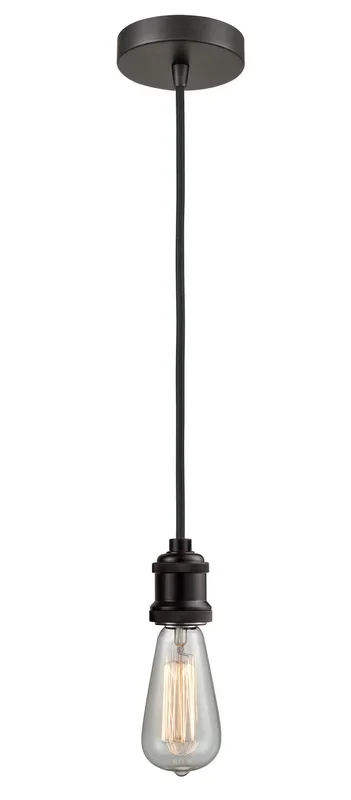 Innovations – 100OB-10BK-1OB – One Light Mini Pendant – Edison – Oil Rubbed Bronze