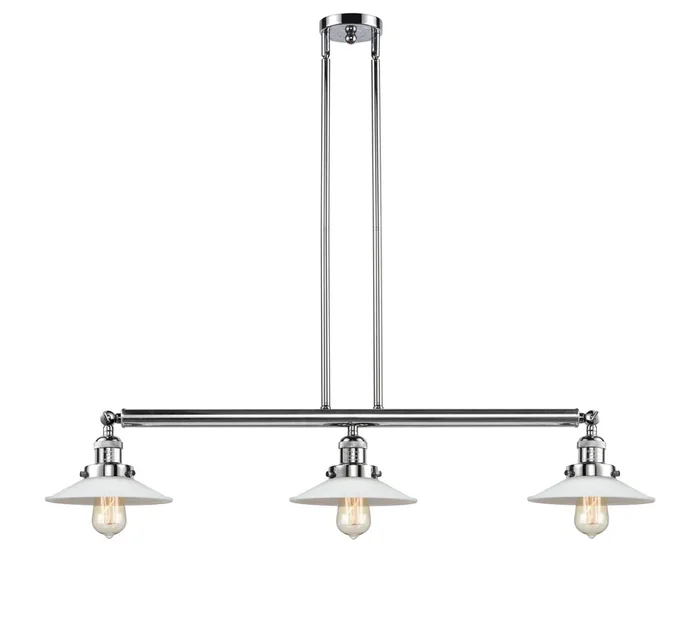 Innovations – 213-PN-G1-LED – LED Island Pendant – Franklin Restoration – Polished Nickel – 213PNG1LED