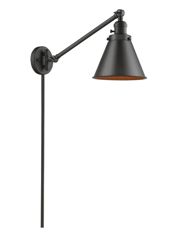 Innovations – 237-OB-M13-OB-LED – LED Swing Arm Lamp – Franklin Restoration – Oil Rubbed Bronze – 237OBM13OBLED