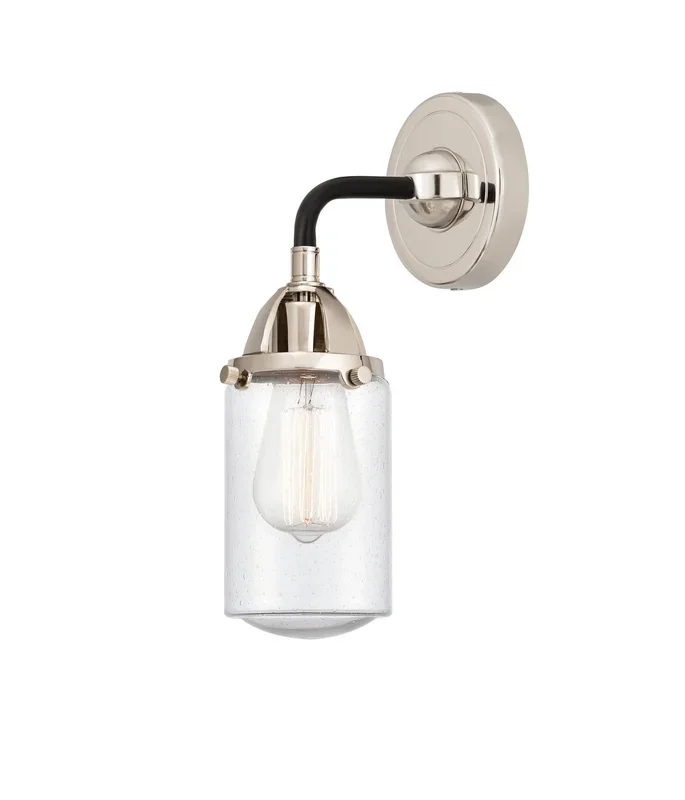 Innovations – 288-1W-BPN-G314 – One Light Wall Sconce – Nouveau 2 – Black Polished Nickel – 2881WBPNG314