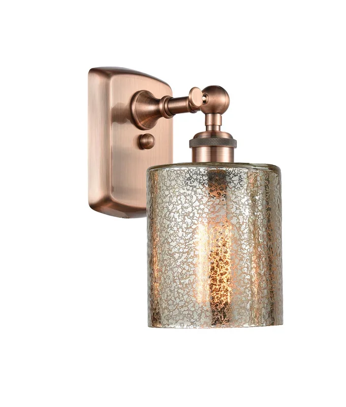 Innovations – 516-1W-AC-G116 – One Light Wall Sconce – Ballston – Antique Copper – 5161WACG116