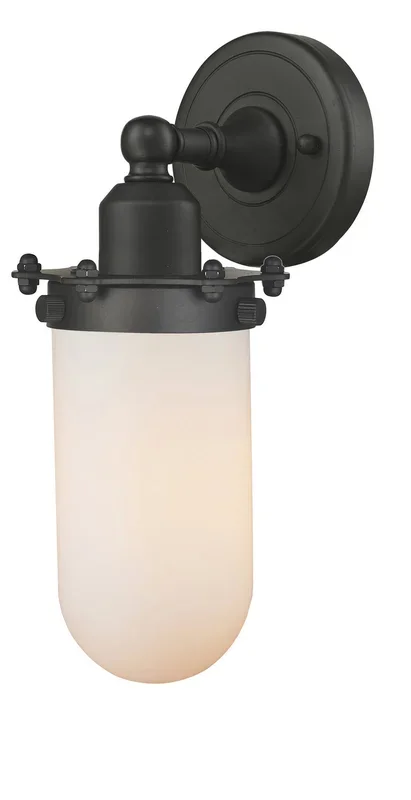 Innovations – 900-1W-OB-CE231-OB-W – One Light Wall Sconce – Austere – Oil Rubbed Bronze – 9001WOBCE231OBW