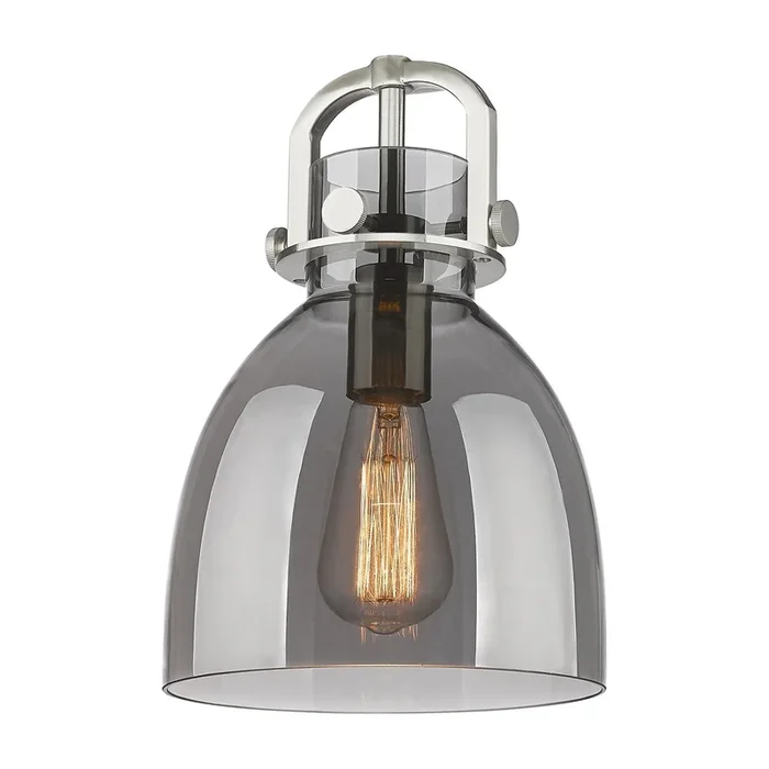 Innovations – G412-8SM – Shade – Downtown Urban – Light Smoke Newton Bell – G4128SM