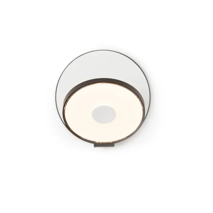 Koncept – GRW-S-MBK-MWT-HW – LED Wall Sconce – Gravy – Metallic black, matte white – GRWSMBKMWTHW