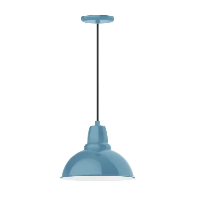 Montclair Light Works – PEB106-54-C04-L12 – LED Pendant – Cafe – Light Blue – PEB10654C04L12