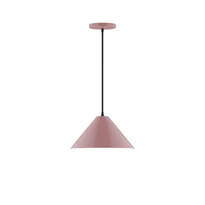 Montclair Light Works – PEB422-G15-20-C16 – One Light Pendant – Axis – Mauve – PEB422G1520C16