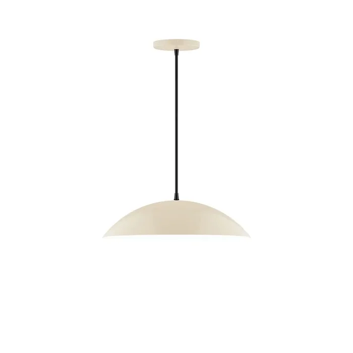 Montclair Light Works – PEB438-16-C23 – Two Light Pendant – Plateau – Cream – PEB43816C23