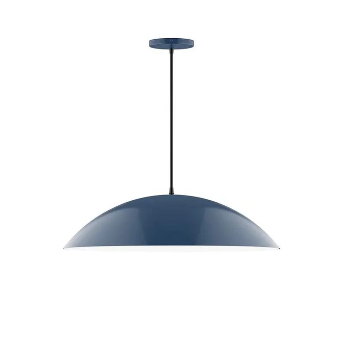 Montclair Light Works – PEB439-50-C04 – Two Light Pendant – Plateau – Navy – PEB43950C04