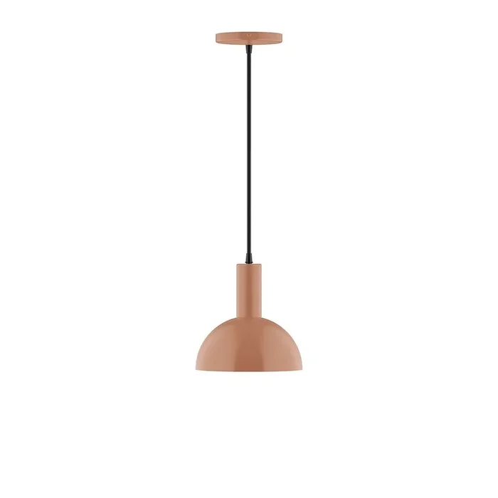 Montclair Light Works – PEBX456-G15-19-C21 – One Light Pendant – Stack – Terracotta – PEBX456G1519C21