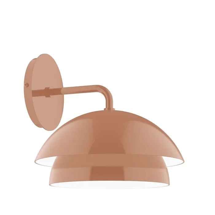 Montclair Light Works – SCJX445-G15-19 – One Light Wall Sconce – Axis – Terracotta – SCJX445G1519