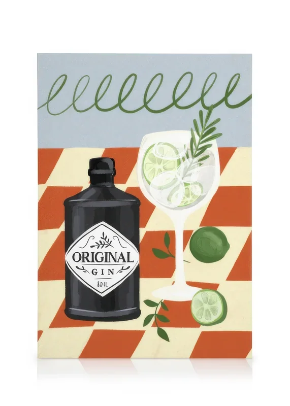 Original Gin Canvas print