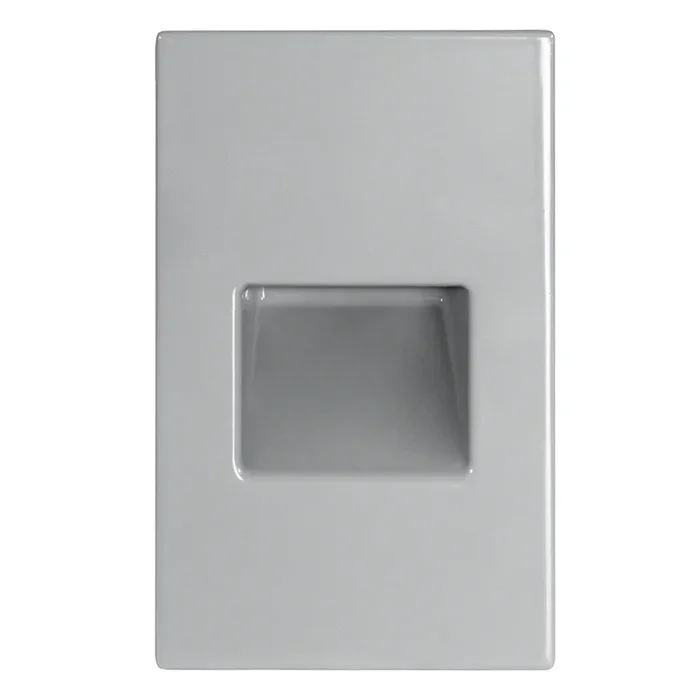 RAB Steplight Recessed Vertical 3W 277V 3000K Silver (FSLEDV3YS/277)