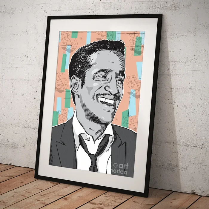 Sammy Davis Jr Pop Art Art Print