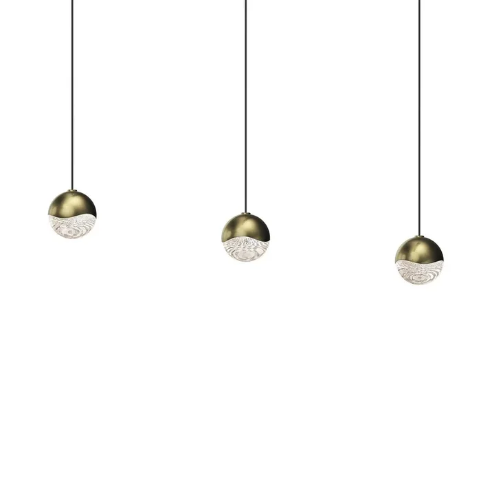 Sonneman – 2920.14-SML – LED Pendant – Grapes – Brass – 292014SML