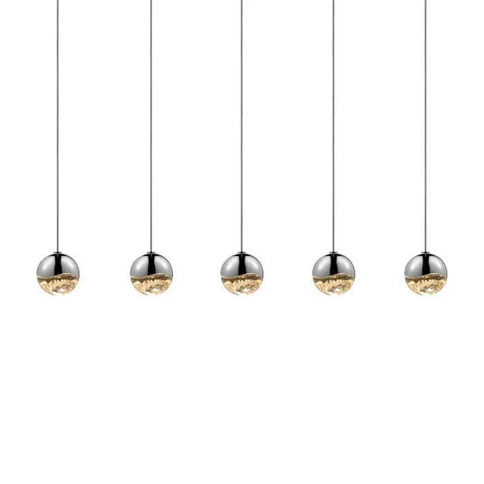Sonneman – 2921.01-SML – LED Pendant – Grapes – Polished Chrome – 292101SML
