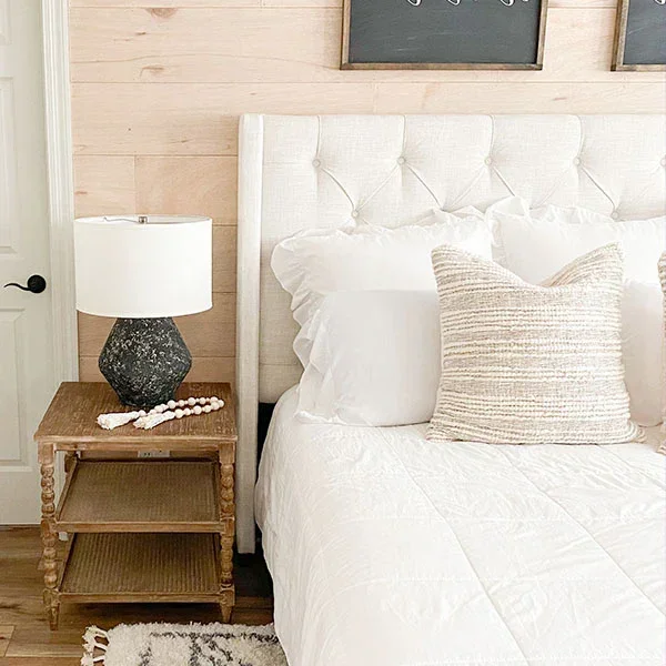 Square French Cane Side Table – Decor Steals