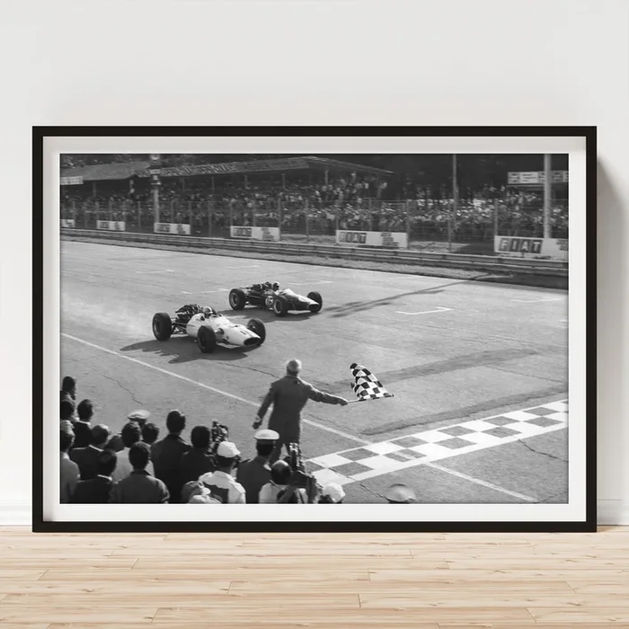 Surtees Wins At Monza Art Print