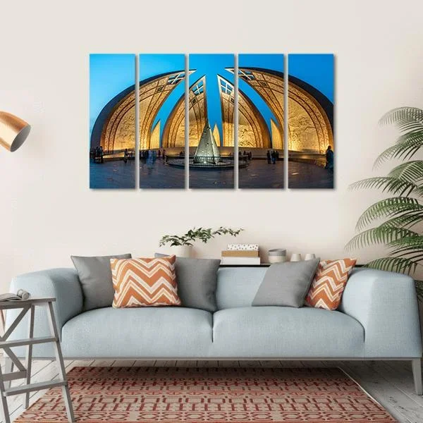 The Pakistan Monument Canvas Wall Art