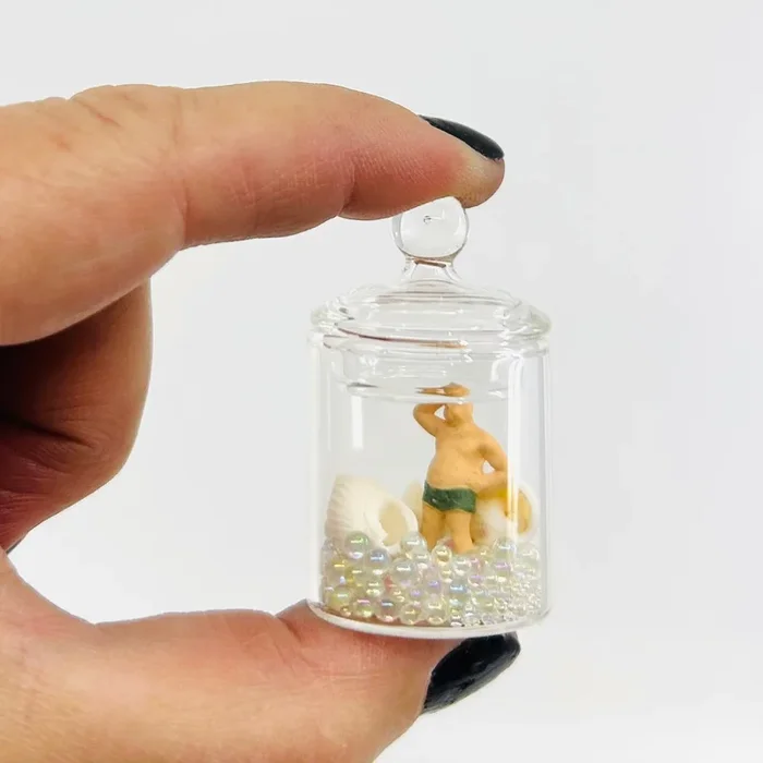 Tiniest “A Day at The Beach” Jar