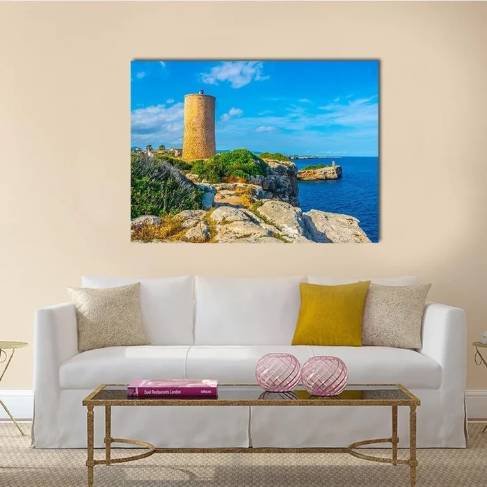 Torre Del Serral Dels Falcons Canvas Wall Art