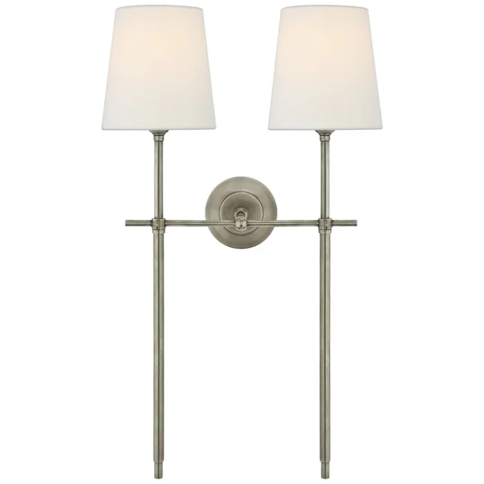 Visual Comfort Signature – Two Light Wall Sconce – Bryant