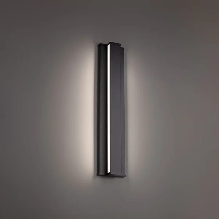 W.A.C. Lighting – WS-W13348-35-BK – LED Outdoor Wall Sconce – Revels – Black – WSW1334835BK