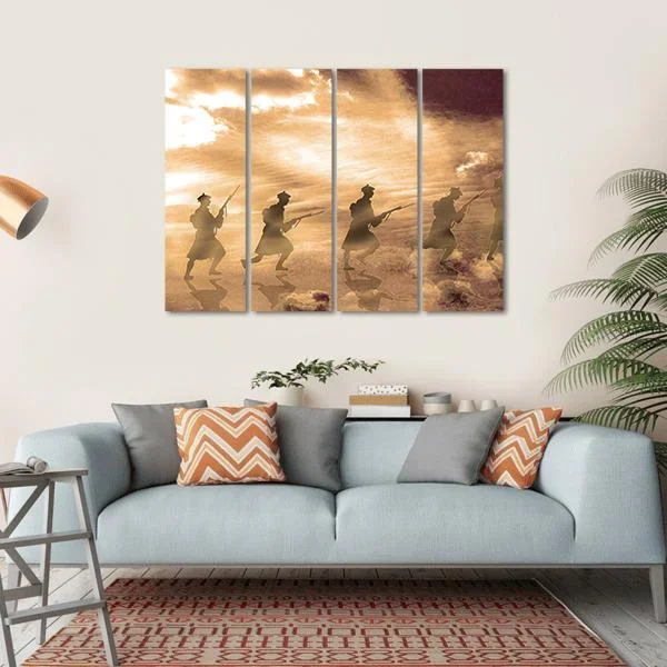 World War I In Belgium Canvas Wall Art