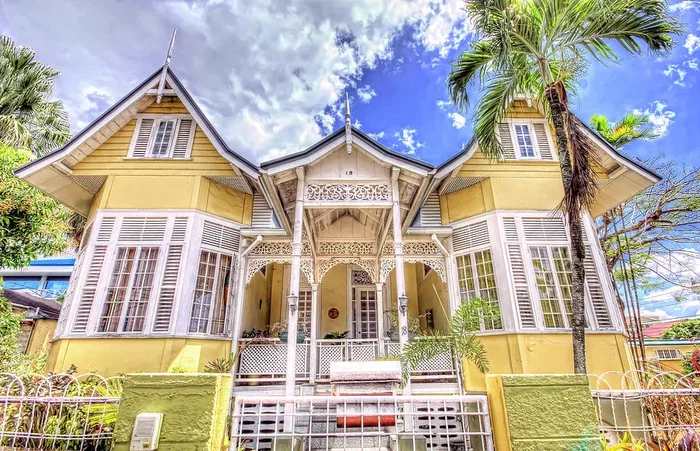 Yellow house